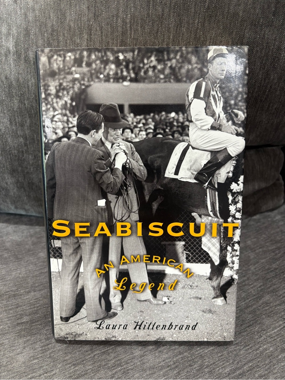 Seabiscuit: An American Legend - Yellow & Black Hardcover